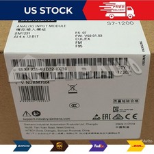 New Siemens 6ES7 231-4HD32-0XB0 6ES7231-4HD32-0XB0 S7-1200 Analog input SM 1231