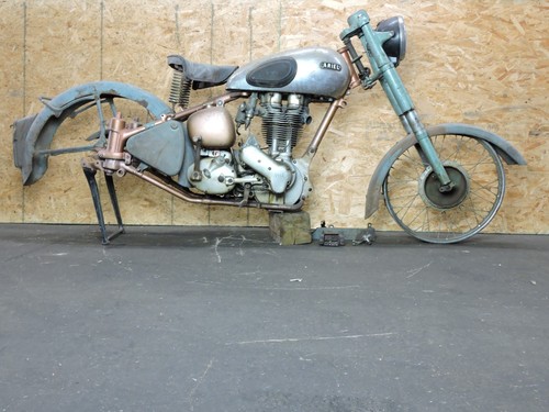 1953 Ariel VHA Alloy 500 Red Hunter Motorcycles