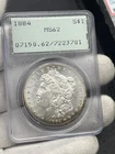 1884 P Morgan Silver Dollar PCGS MS62 Old Green Holder  Beauty Frosty