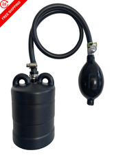 DILIGUALA Inflatable Pipe Plug Balloon for Sealing and Testing 3 inch, Black