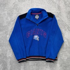 Vintage New York Giants Sweatshirt Mens Extra Large Blue Fleece Football NFL