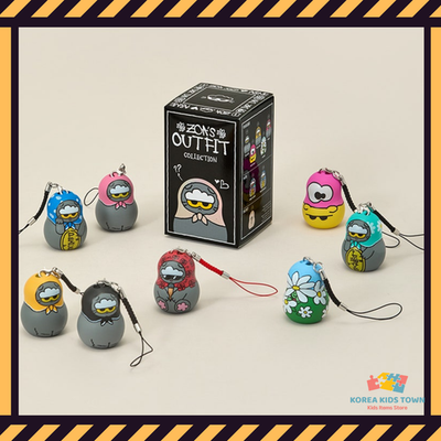 G-DRAGON Zo&Friends Zoa Random Figure Keyring LUCKY SHOP Pop-up