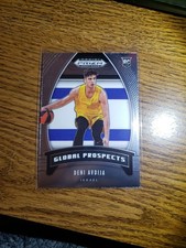2020 Panini Silver Prizm Draft Picks Global Prospects Deni Avdija RC #100 