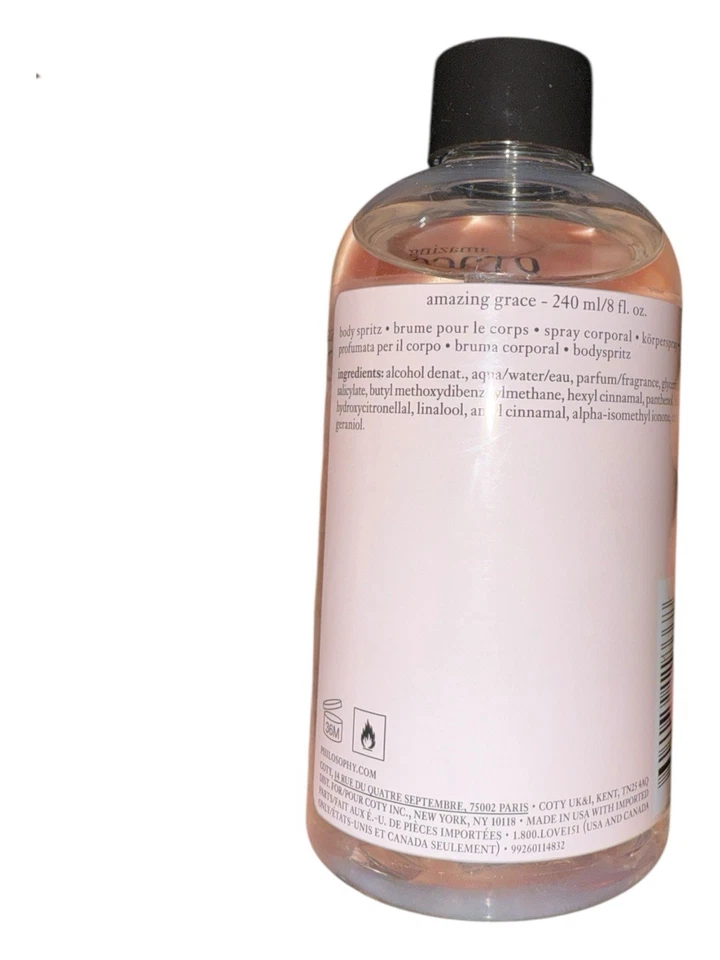 Philosophy Amazing Grace spray corporal perfumado 8 fl oz ~ nuevo sellado Foto 2 de 2