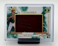 2024 Panini Impeccable Max Muncy Jumbo Patches Fielding Gloves #JP-MM 1/6