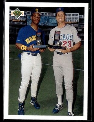 1991 Upper Deck Final Edition #79 Ken Griffey Jr.  Sandberg Baseball Card 0302N