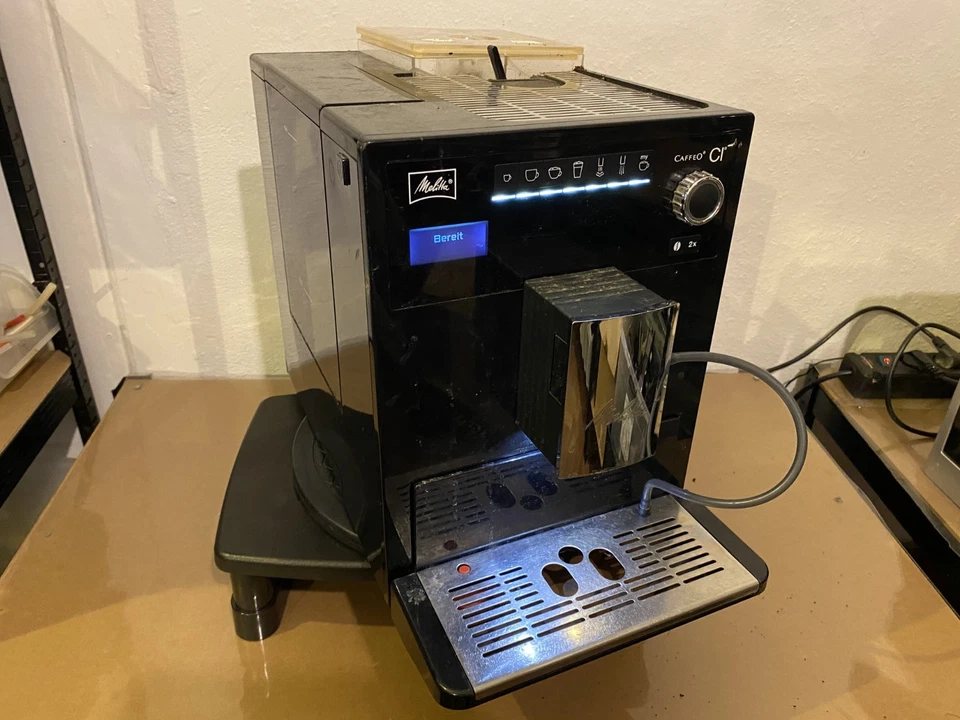 Melitta Caffeo CI E970-101 1500W Kaffeemaschine - Silber