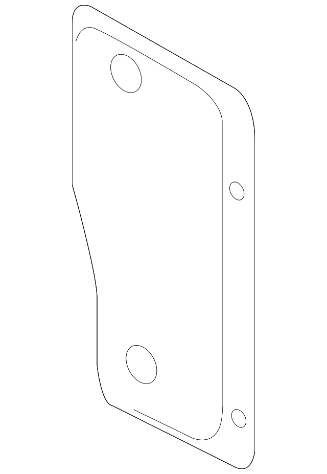 Genuine GM Rear Driver Side Compartment Trim Panel Access Hole Cover ...