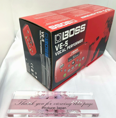 Boss VE-5 Vocal Performer - Red for sale online | eBay