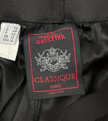 Jean Paul Gaultier Vintage Baggy Hose Acetat-Rayon Gr. 10 - Bild 9 von 12