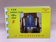 Ten Natural Color Album Prints Of Philadelphia (4”x3”) Kodachromes Postcard