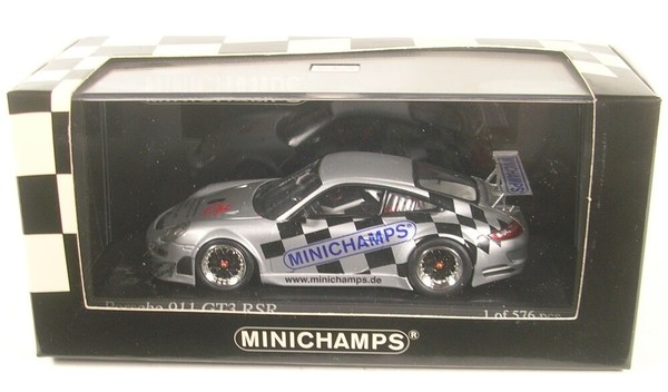 Porsche 911 GT3 Rsr Sondermodell Spielwarenmesse NüRnberg 2009 1:43 Minichamps-image