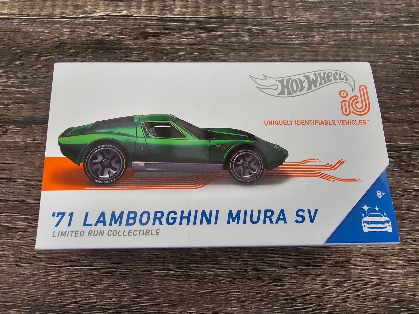 Hot Wheels ID Series 2 Limited Run Collectible 1971 Lamborghini Miura SV Factory