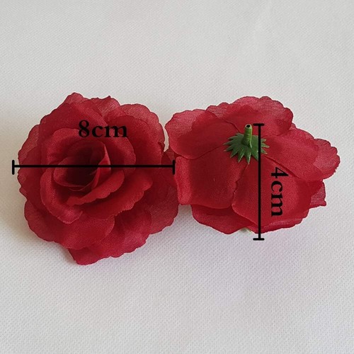 20PCS Artificial Fake Rose Silk Flower Head Wedding Party Garden Home Decor - Picture 16 of 73