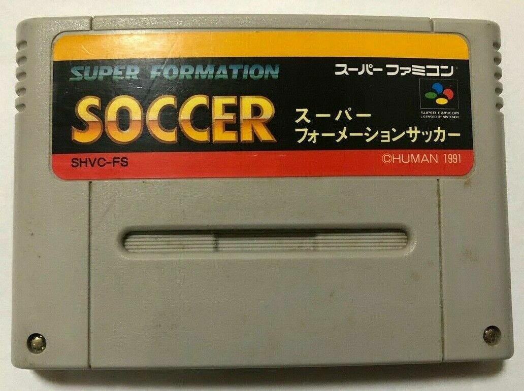 SHVC-FS Nintendo Super Famicom Super formation football Soccer