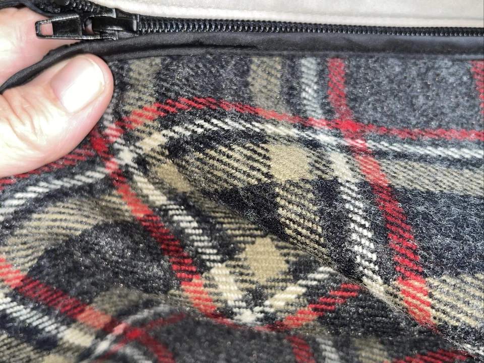 Abrigo de Lluvia Nautica Hombres L Negro Resistente al Viento Agua Cremallera Completa Sudadera con Capucha Chaqueta Flane Foto 4 de 4