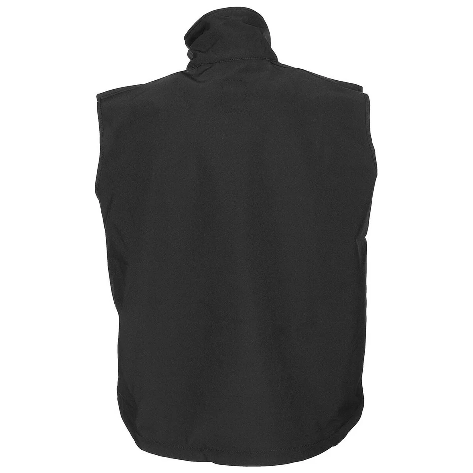 MFH Giacca Giubbotto Gilet uomo militare Soft Shell Vest Allround black Foto 2 de 3