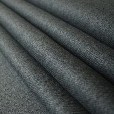 Faux Wool Upholstery Fabric Furnishing Fabric Charcoal Grey By The Metre