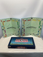 Monopoly Deluxe Anniversary Edition #0007 1985 Parker Brothers W/2 Boards No Man