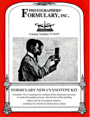 Photographers' Formulary New Cyanotype Dry Kit 100ml Makes 50 8x10'' Prints