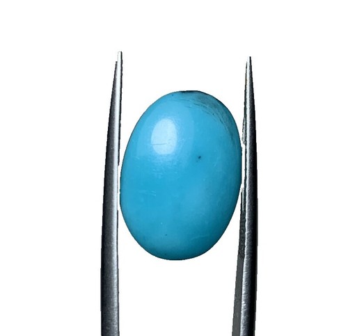 New 62.45 Ct Natural Arizona White Turquoise CERTIFIED Oval Cut 