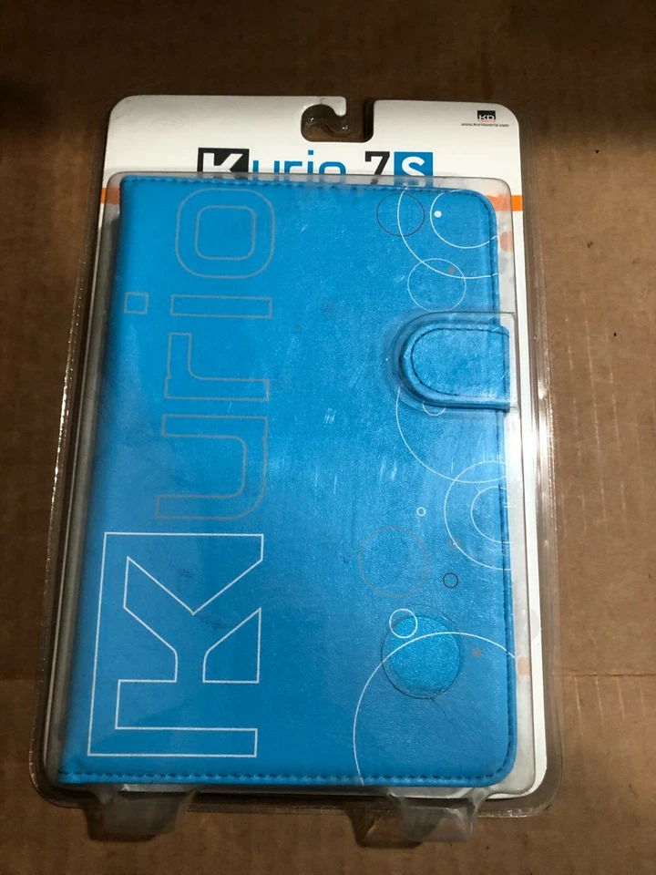 KURIO 7 S PROTECTOR TABLET FOLIO BLUE CASE WITH STAND NEW FREE SHIPPING - Image 4 of 4