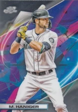 MITCH HANIGER TOPPS CHROME COSMIC BASE SEATTLE MARINERS #156 2022 22