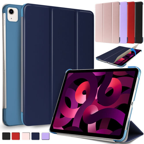 For iPad 10.2 10.9 7/8/9/10th Pro 11 Air 5 4 Smart Case Leather Stand Flip Cover - Afbeelding 1 van 66