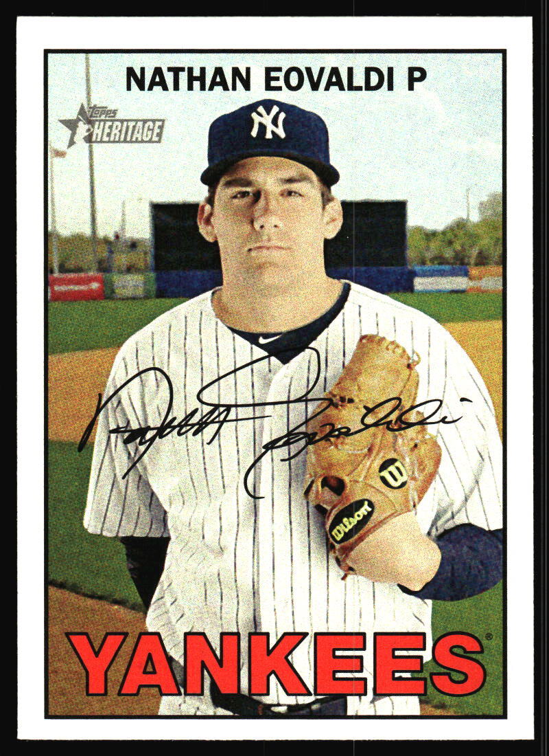 2016 Topps Heritage Nathan Eovaldi #289 New York Yankees