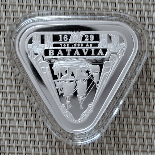 2019 Batavia Shipwreck 1 oz Silver Coin - Picture 3 of 7