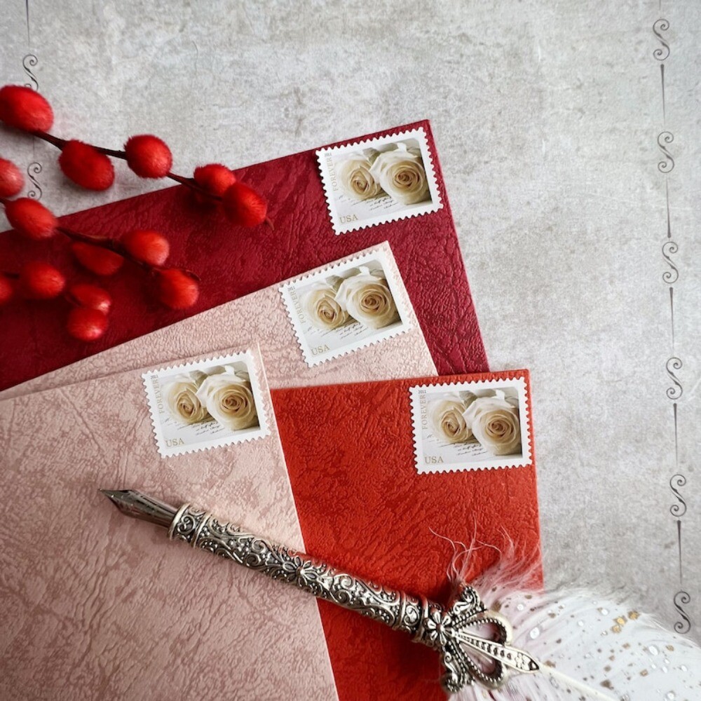 100 New White Rose Unused Forever First Class Flowers Wedding