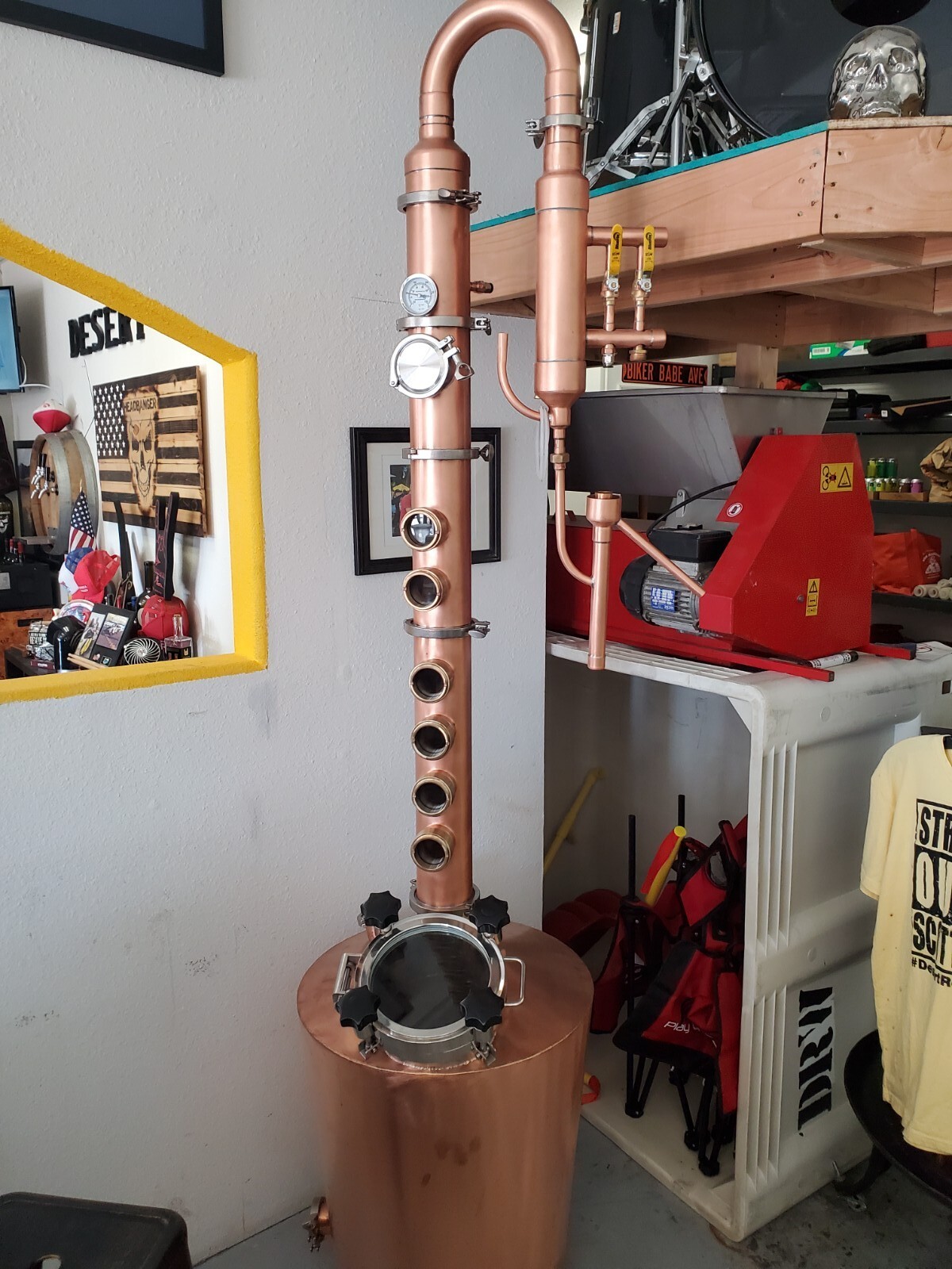 Hill Billy Copper Flute Still
