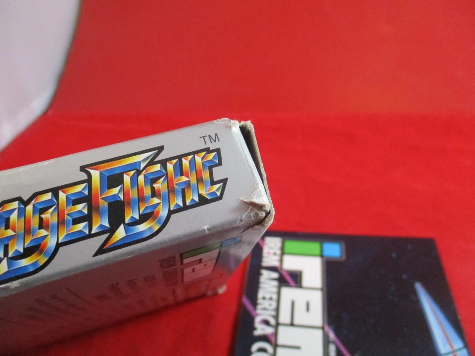 Image Fight (Nintendo NES, 1990) COMPLETE w/ Box manual game poster WORKS! - Image 4 of 4