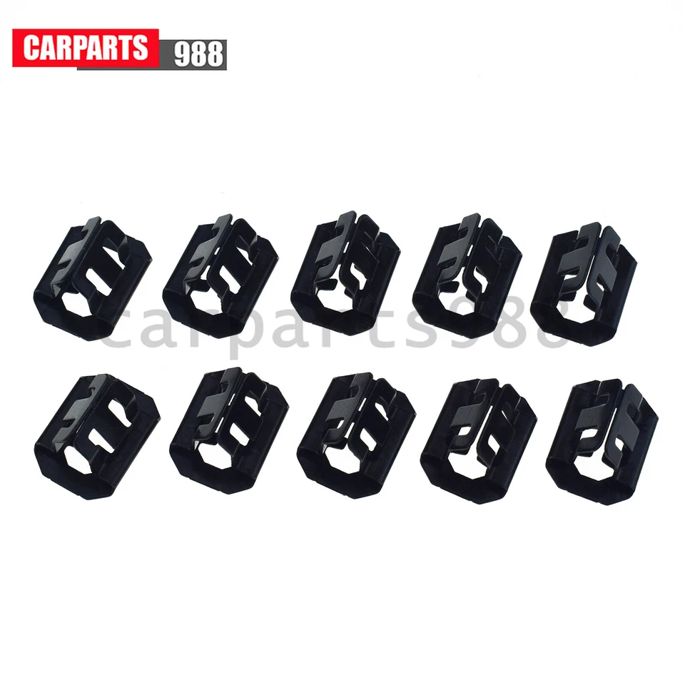 Зажимы для крепления решетки 15162843 для GMC Sierra 1500 Hummer H2 Chevy Express 10 шт. - Изображение 3 из 4