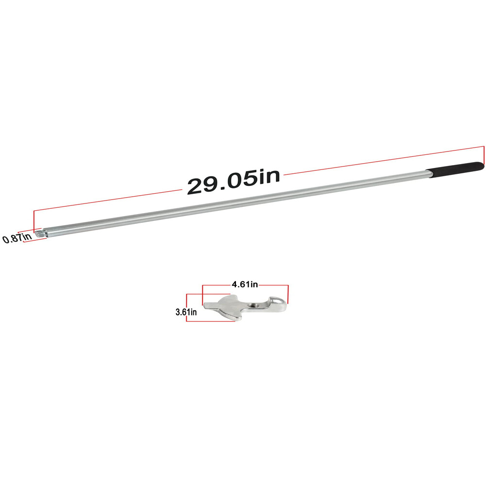 28" Long For Trailer Truck Steering Axles Tool 5085 Hub Oil Seal Puller Remover