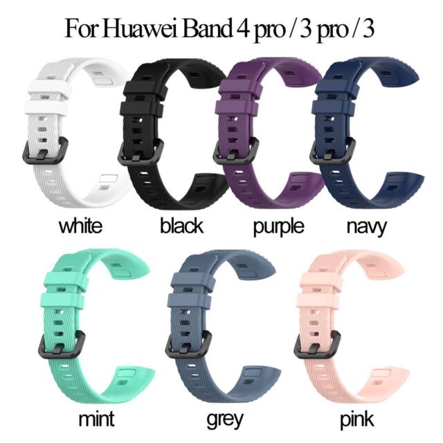 Watch Band Wristbands Silicone Wrist Strap Bracelet For Huawei Band 4 3 pro ZV10306