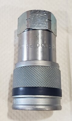 DIXON 4HTOF5 HT SERIES FLUSH FACE 1/2'' QUICK CONNECT COUPLING, 7/8-14 NOMINAL