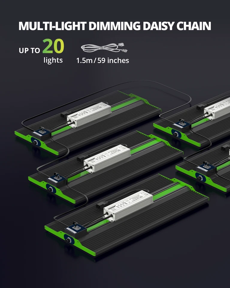 VIPARSPECTRA NEW P2000 LED Grow Light Full Spectrum Indoor Grow Tent Veg Flower - Image 3 of 4