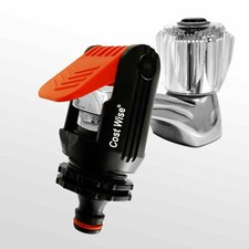 Universal Tap Adapter Connection for Tap - Kitchen Mixer Tap To Garden Hose Pipe