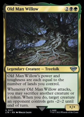 Magic LOTR Old Man Willow U 0217