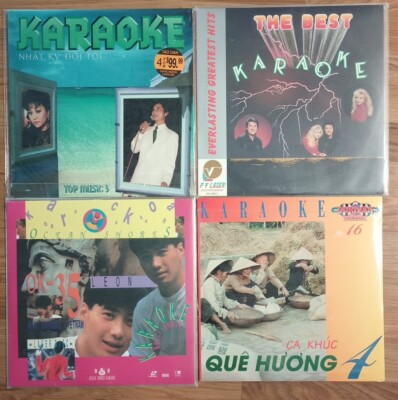 Laser Disc KARAOKE OCEAN SHORES OK-35 Vietnam NHAT KY DOI TOI Que Huong lot