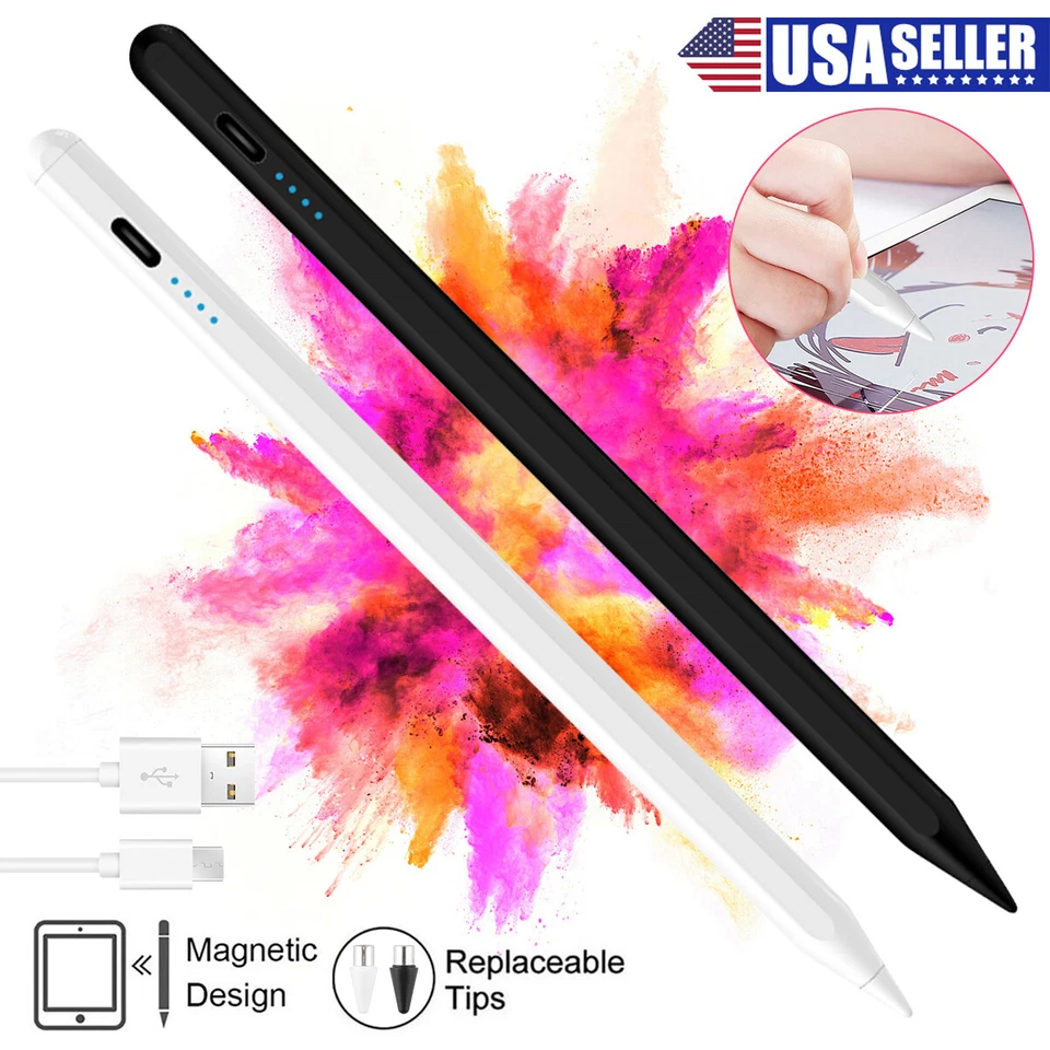 Universal Pencil Stylus Pen For Android iPhone iPad Tablet Mobile Capacitive Pen - Image 2 of 4