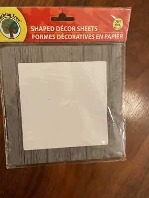 Teaching Tree  Shaped Decor Sheets 36 Count Per Pack Homeschooling