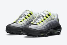 lime green air max 95 grade school