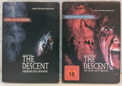 The Descent 1+2 (2005/2009) | Steelbooks | Neil Marshall | Uncut | [DVD]