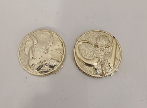 Vintage Lot Of 2- 1993 Mighty Morphin Power Rangers Morpher Coins Bandai - Picture 1 of 6