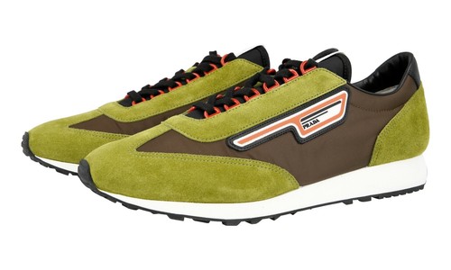 green prada trainers