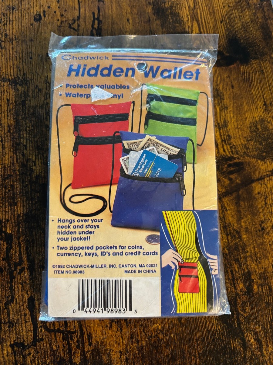 Chadwick Hidden Wallet Blue NEW | eBay