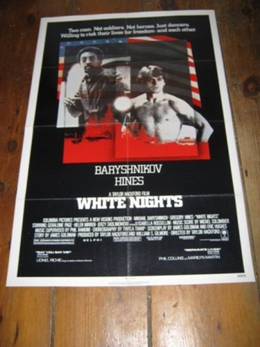 WHITE NIGHTS Original Poster -  27 X 41
