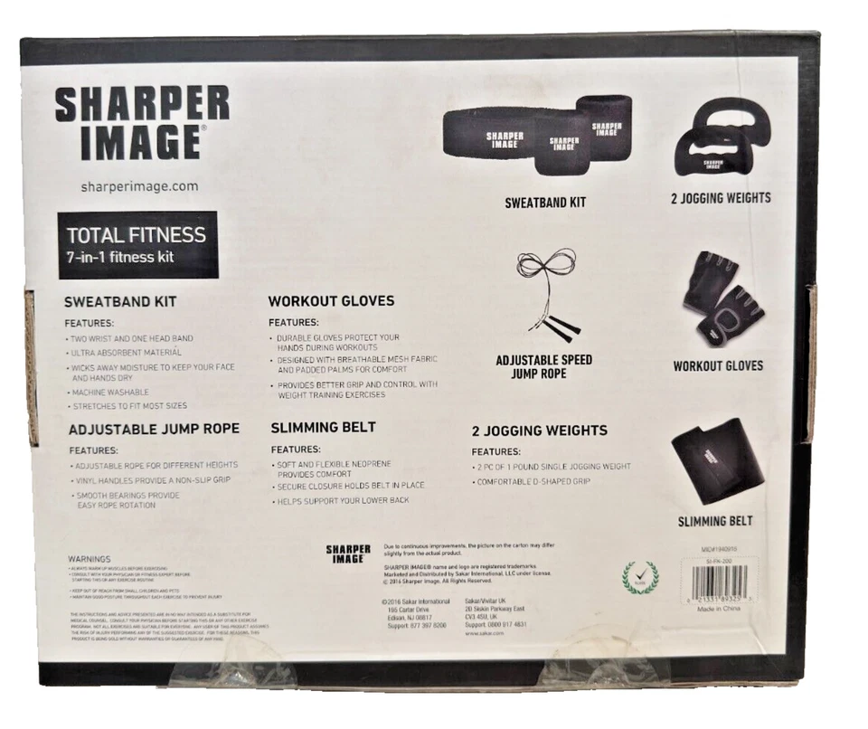 Kit de fitness Sharper Image Total Fitness 7 en 1 Foto 2 de 2